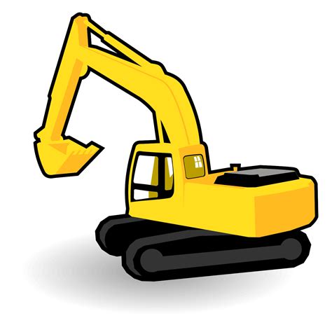 free excavator vector